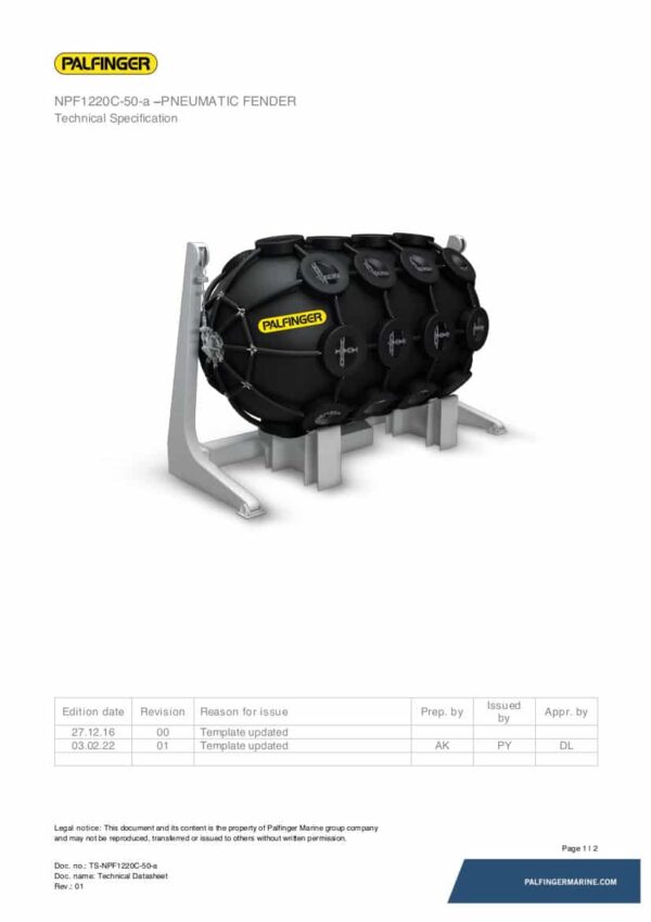 Palfinger Marine Pneumatic Fender - Image 11