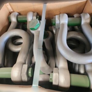 Green Pin Heavy Duty Bow Shackle