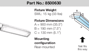 Fluorescent / LED Strip Light Net