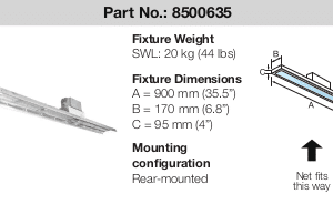 Fluorescent / LED Strip Light Net