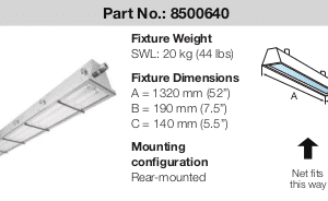 Fluorescent / LED Strip Light Net