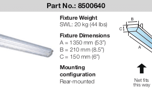 Fluorescent / LED Strip Light Net