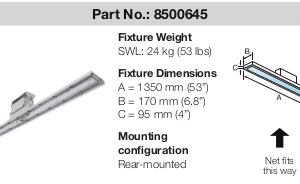 Fluorescent / LED Strip Light Net