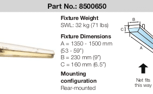 Fluorescent / LED Strip Light Net