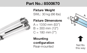 Fluorescent / LED Strip Light Net