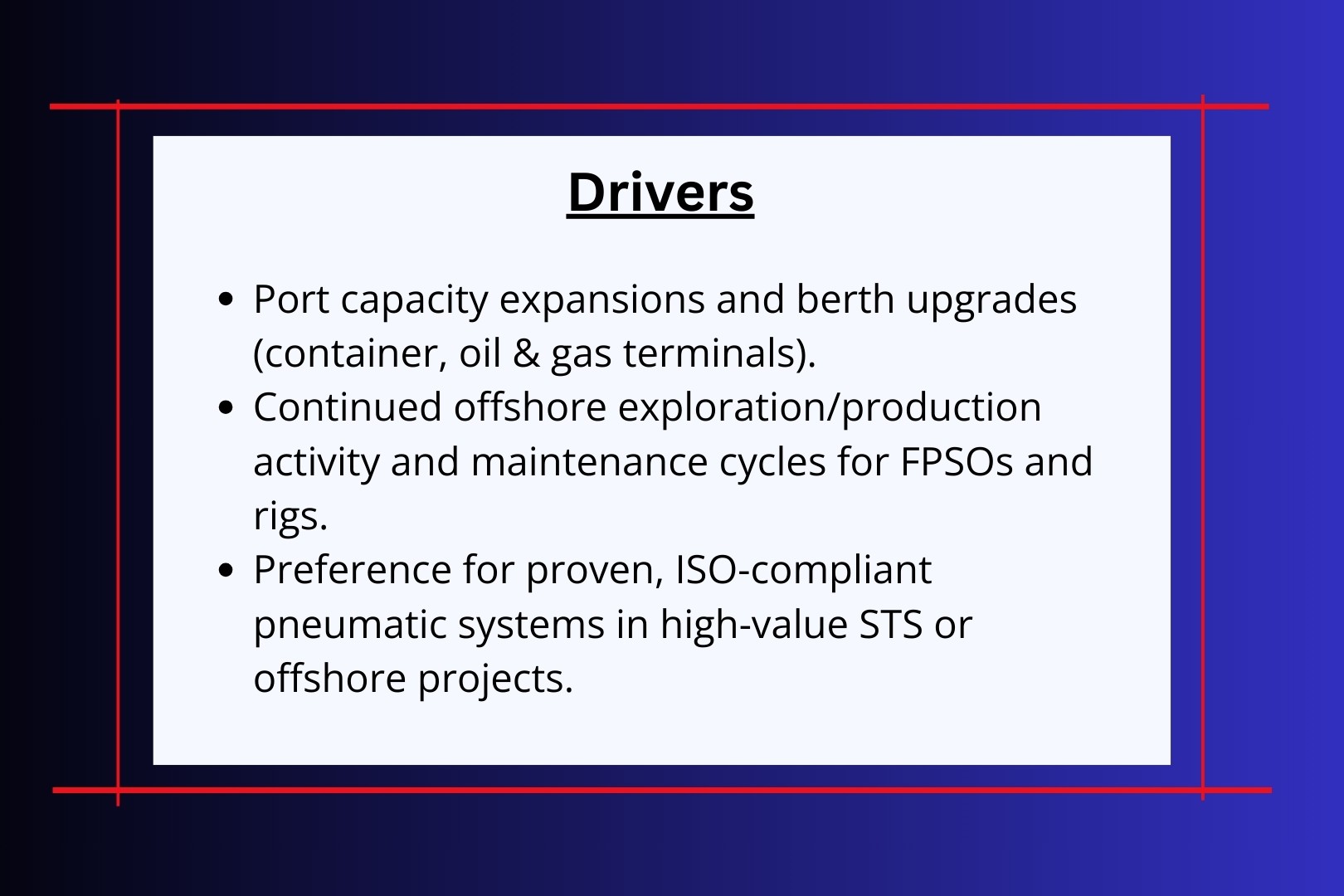 Drivers Pneumatic Fenders