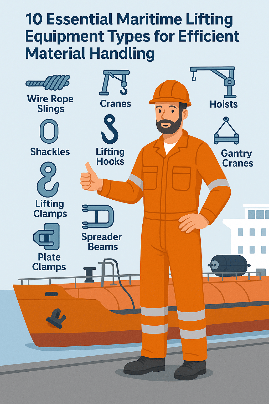 10 Essential Maritime Lifting Equipment Types for Efficient Material Handling