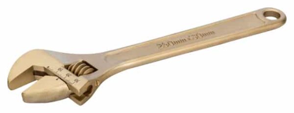 Non-Sparking Central Nut Adjustable Wrench Aluminium Bronze