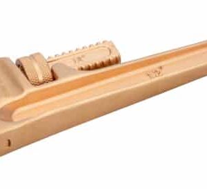 Non-Sparking Heavy Duty Pipe Wrench Copper Beryllium