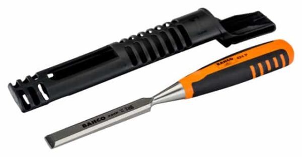 Woodworking Chisel with Rubberised Handle