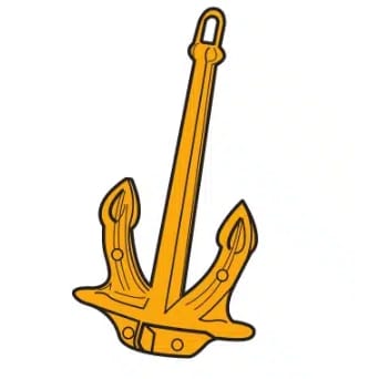 Stockless Anchor